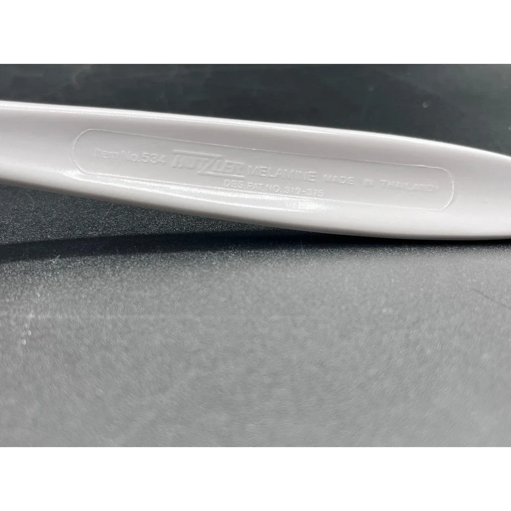 Vtg Hutzler Melamine Spaghetti Pasta Fork White Server Noodle‎ 12